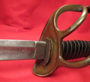 U.S. Model 1860 Cavalry Saber with Scabbard - Bleckmann