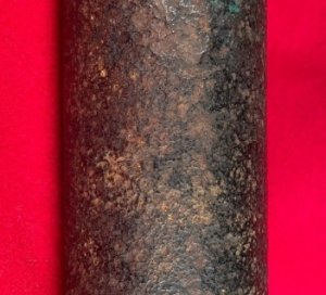 Federal 3-Inch Parrott Case-Shot Artillery Shell with Scarce Brass Band Sabot 