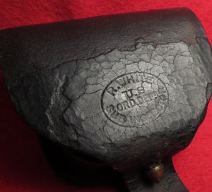 US Model 1864 Percussion Cap Box - Manufacturer and Inspector Marked