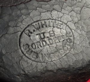 US Model 1864 Percussion Cap Box - Manufacturer and Inspector Marked