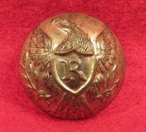 Federal Rifleman Coat Button