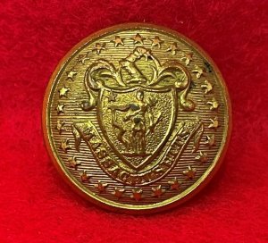 Pre-Civil War Massachusetts Militia Coat Button