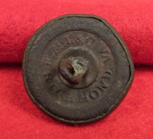 Confederate Infantry Button - Richmond Backmark