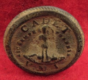 Virginia Military Institute Cadet Button - R & W Robinson