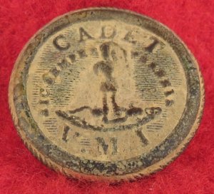 Virginia Military Institute Cadet Button - R & W Robinson