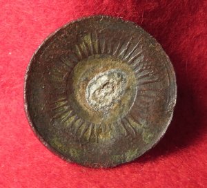 North Carolina "Sunburst" Coat Button