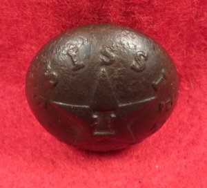 Mississippi Infantry Coat Button
