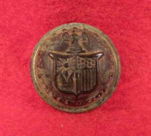 New York State Seal Coat Button