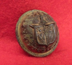 New York State Seal Coat Button