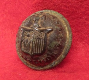 New York State Seal Coat Button