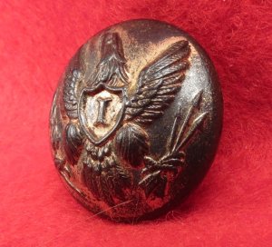 Federal Infantry Coat Button