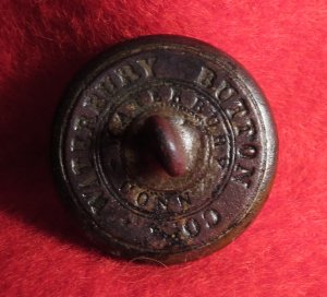 Federal Infantry Coat Button