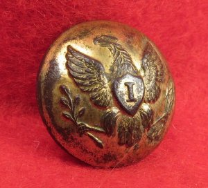 Federal Infantry Coat Button