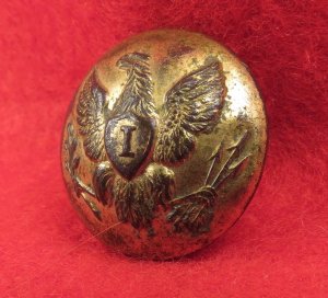 Federal Infantry Coat Button