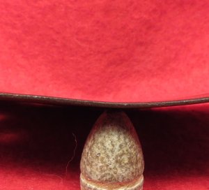 Confederate "Clip Corner" Belt Buckle with Field Modification