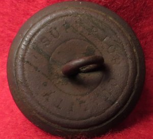 Confederate Lined Infantry Coat Button