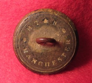 Confederate Infantry Coat Button - Stippled "I"