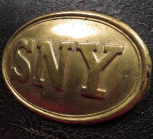 ON SALE - Pattern 1864 State of New York Militia Cartridge Box