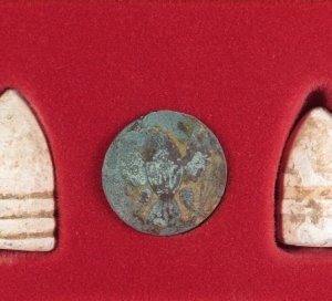 Gettysburg Bullets & Button Display