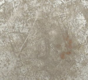 Confederate Tin Drum Canteen - Etched Initials