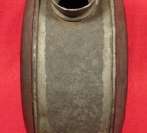 Confederate Tin Drum Canteen - Etched Initials