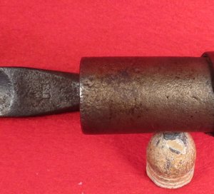 .58 Caliber US Model 1855 Socket Bayonet - Marked "US"