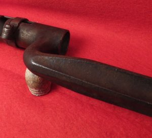 .58 Caliber US Model 1855 Socket Bayonet - Marked "US"