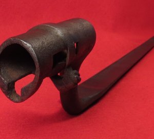 .58 Caliber US Model 1855 Socket Bayonet - Marked "US"