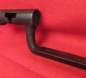 US Model 1819 Hall Rifle Bayonet - Marked "US" / "SN"