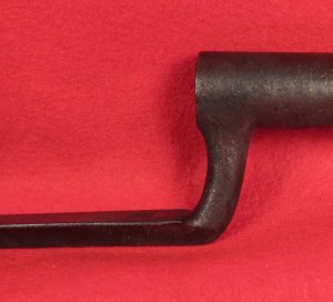 US Model 1819 Hall Rifle Bayonet - Marked "US" / "SN"