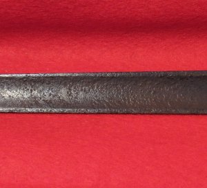 US Model 1819 Hall Rifle Bayonet - Marked "US" / "SN"