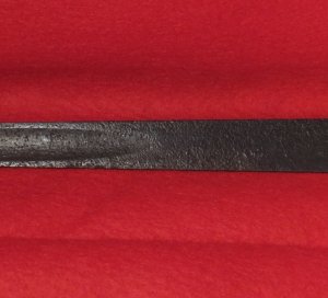 US Model 1819 Hall Rifle Bayonet - Marked "US" / "SN"