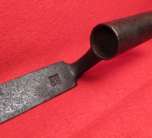 US Model 1819 Hall Rifle Bayonet - Marked "US" / "SN"
