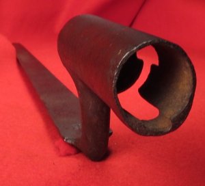 US Model 1819 Hall Rifle Bayonet - Marked "US" / "SN"
