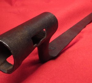 US Model 1819 Hall Rifle Bayonet - Marked "US" / "SN"