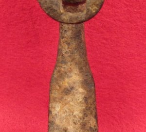 Entrenching Tool Made From A Bayonet 