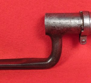 .58 Caliber US Model 1855 Socket Bayonet - Marked "US"