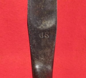 .58 Caliber US Model 1855 Socket Bayonet - Marked "US"