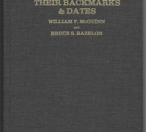 American Military Button Makers and Dealers; Their Backmarks & Dates, 1996 Enlarged Edition