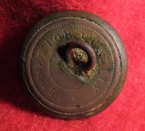 Confederate Cavalry Button - Lined "C"