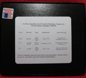 Civil War Relics - Petersburg, VA