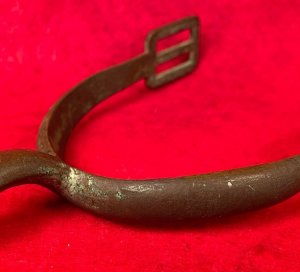 Federal US Cavalry Spur - Marked "Allegheny Arsenal" and "1"