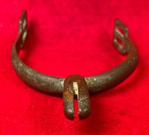 Federal US Cavalry Spur - Marked "Allegheny Arsenal" and "1"