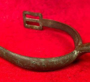 Federal US Cavalry Spur - Marked "Allegheny Arsenal" and "1"