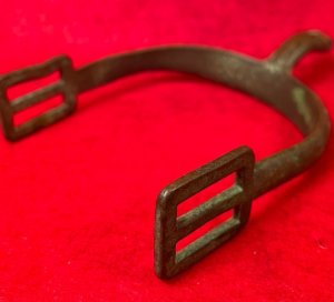 Federal US Cavalry Spur - Marked "Allegheny Arsenal" and "1"