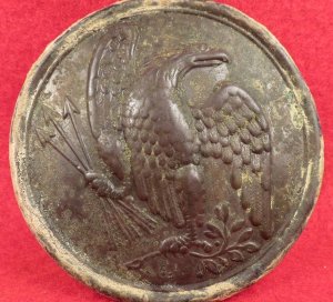 Eagle Plate - Stamped "J. I. Pittman"