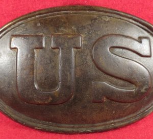 US Waist Belt Buckle for Dragoon (Rifleman) Enlisted