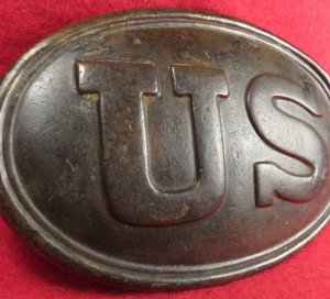 US Waist Belt Buckle for Dragoon (Rifleman) Enlisted