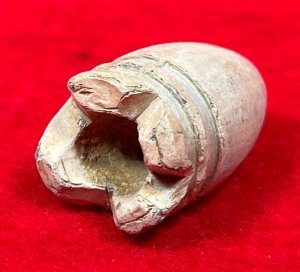 Confederate .58 Caliber Gardner Bullet - Carved