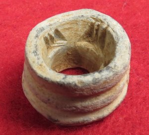 Carved Three Ring Bullet Portion